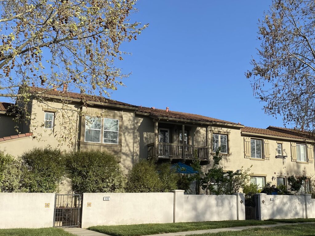 Townhome community in Evergreen, San Jose, where condo and townhome buyers have more negotiating room in fall 2026